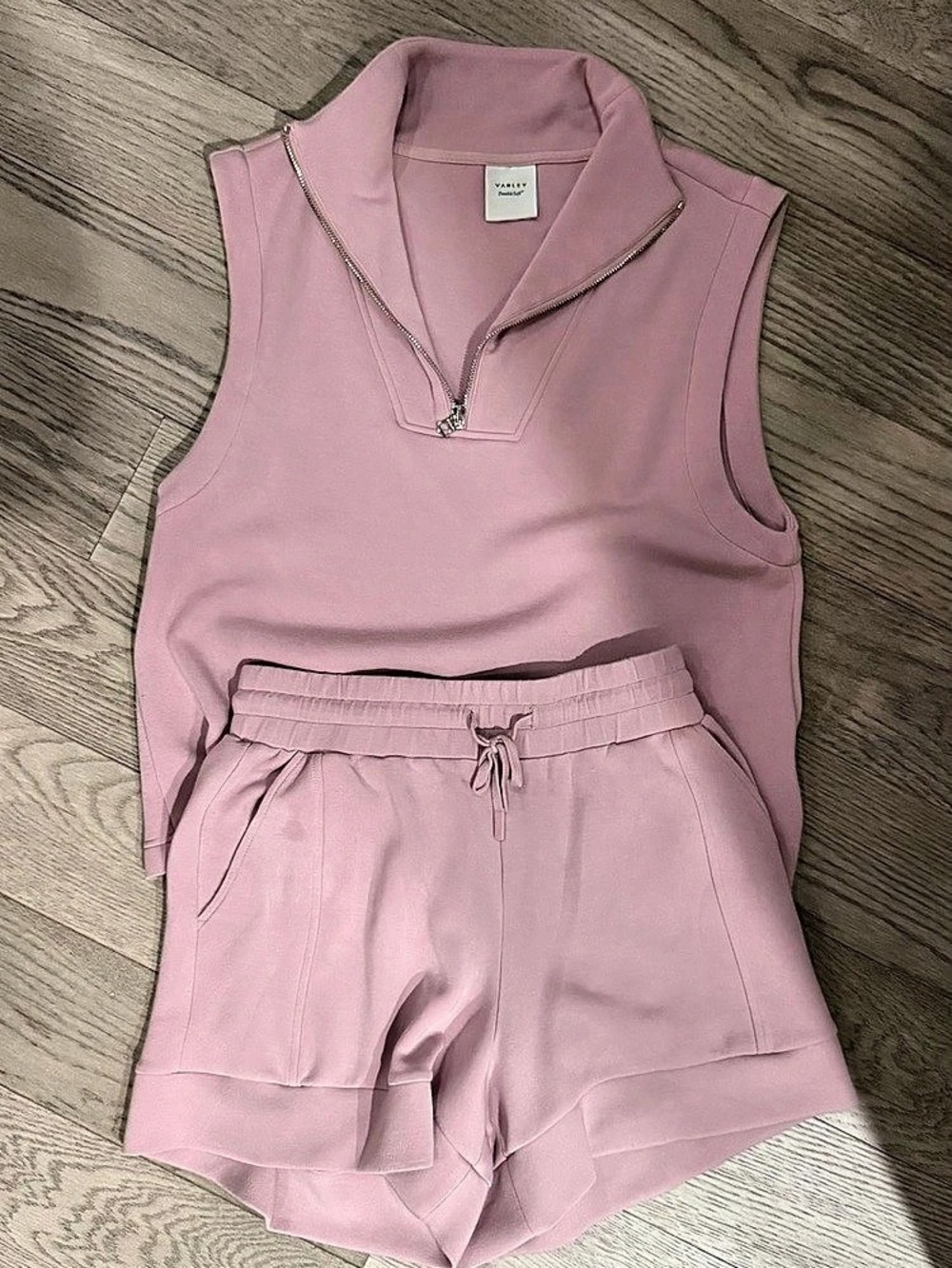 Varley DoubleSoft Co-ord Set Pink Two-Piece Set